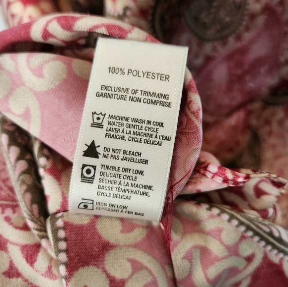 Vanity Fair 80s pink kaftan - Picture 12 of 14